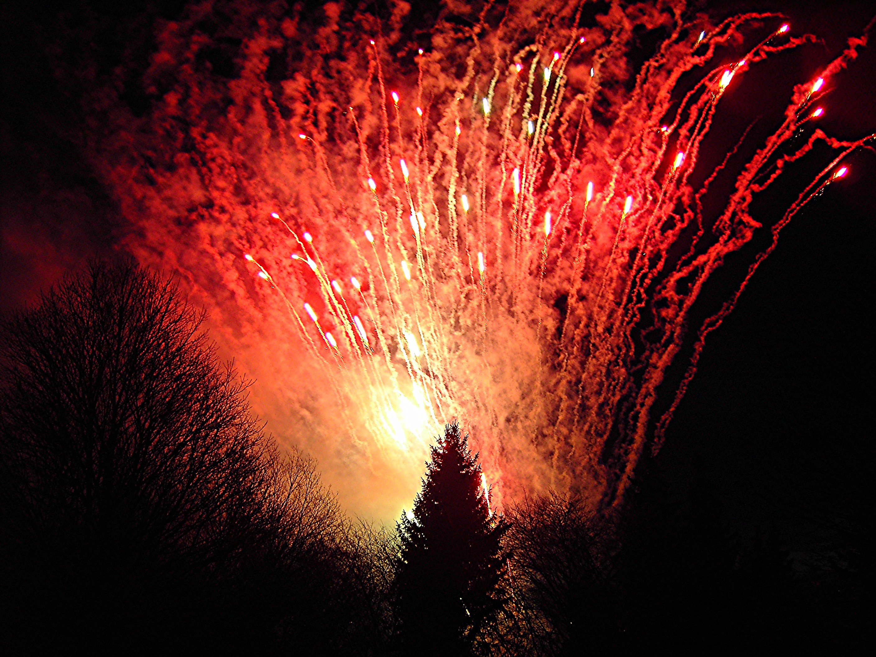 Feuerwerk in Laubach